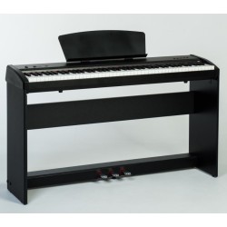 EXTREME P50 PIANOFORTE DIGITALE 88 TASTI PESATI STAGE PIANO STAND IN LEGNO GRUPPO 3 PEDALI PLAYER MP3 USB