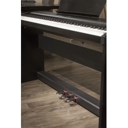 EXTREME P50 PIANOFORTE DIGITALE 88 TASTI PESATI STAGE PIANO STAND IN LEGNO GRUPPO 3 PEDALI PLAYER MP3 USB