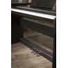 EXTREME P50 PIANOFORTE DIGITALE 88 TASTI PESATI STAGE PIANO STAND IN LEGNO GRUPPO 3 PEDALI PLAYER MP3 USB
