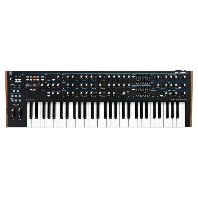 NOVATION SUMMIT SINTETIZZATORE POLIFONICO CON 3 OSCILLATORI PER VOCE 2 PARTI E 16 VOCI