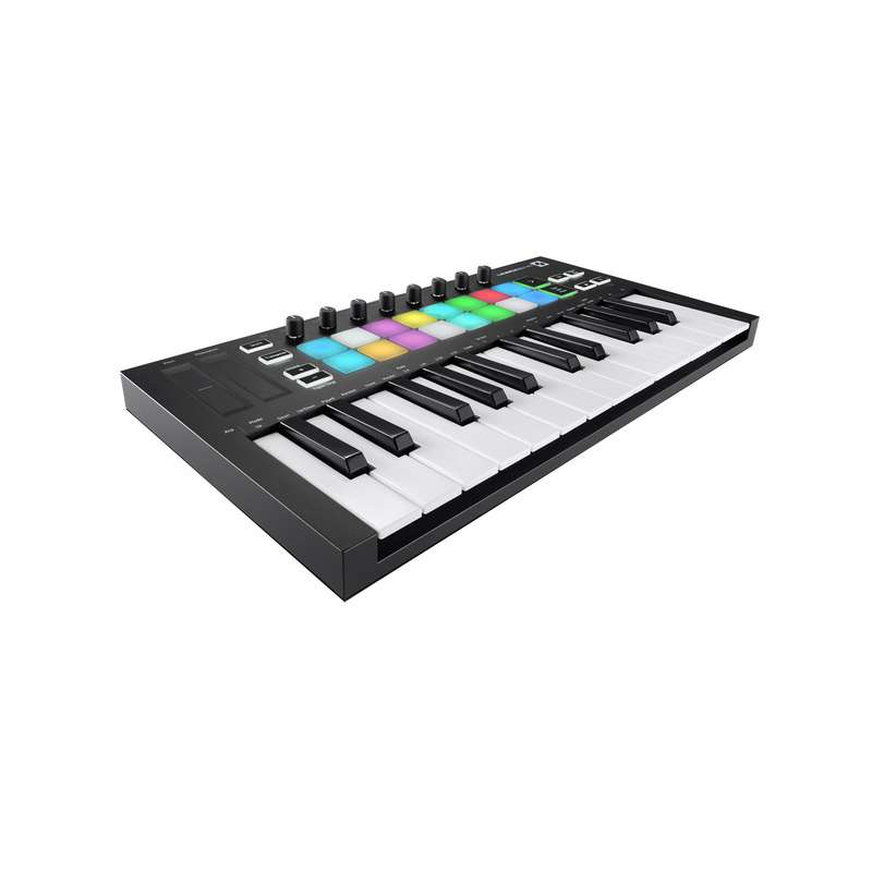 NOVATION LAUNCHKEY MINI MKIII CONTROLLER MIDI USB 25 TASTI PC MAC 16 LAUNCHPAD RGB + ABLETON LIVE LITE 9