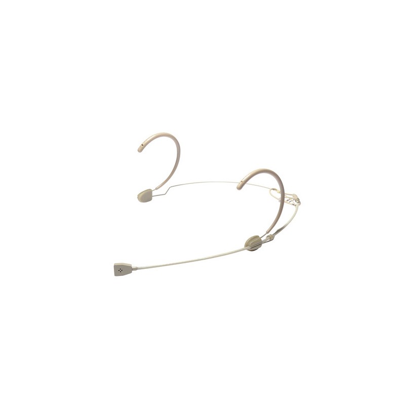 PROEL HCM10 V2 MICROFONO AD ARCHETTO HEADSET BEIGE COLOR CARNE MULTI CONNETTORE