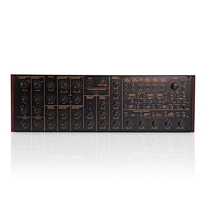 BEHRINGER K2 MKII SINTETIZZATORE ANALOGICO MONOFONICO SEMI MODULARE MIDI USB