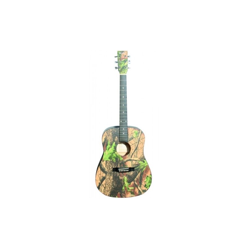 OLVEIRA AG340 CHITARRA ACUSTICA PROFESSIONALE 4/4 41" TOP FONDO E FASCE IN TIGLIO/MANICO TASTIERA E PONTE IN PALISSANDRO/ MECCAN