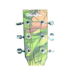 OLVEIRA AG340 CHITARRA ACUSTICA PROFESSIONALE 4/4 41" TOP FONDO E FASCE IN TIGLIO/MANICO TASTIERA E PONTE IN PALISSANDRO/ MECCAN