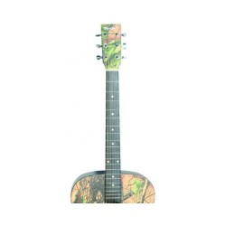 OLVEIRA AG340 CHITARRA ACUSTICA PROFESSIONALE 4/4 41" TOP FONDO E FASCE IN TIGLIO/MANICO TASTIERA E PONTE IN PALISSANDRO/ MECCAN