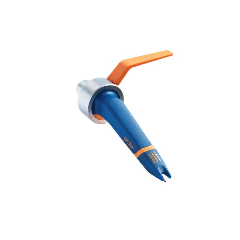 ORTOFON CONCORDE DJ MKII SHELL CON TESTINA E PUNTINA SFERICA PER DJ