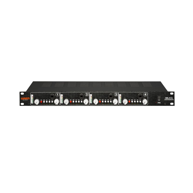 WARM AUDIO WA-412 PREAMPLIFICATORE MICROFONICO 4 CANALI CON DI