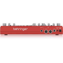 BEHRINGER TD-3 RD RED SINTETIZZATORE ANALOGICO DI BASSI CON STEP SEQUENCER ARPEGGIATORE E FILTRO RISONANTE