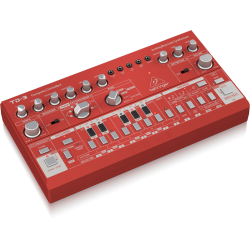 BEHRINGER TD-3 RD RED SINTETIZZATORE ANALOGICO DI BASSI CON STEP SEQUENCER ARPEGGIATORE E FILTRO RISONANTE