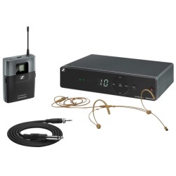 SENNHEISER XSW 1-CI1-A SPECIAL HEADST SISTEMA WIRELESS PER CHITARRA E STRUMENTI ELETTRICI UHF  548 - 572 MHz + ARCHETTO COLOR CA