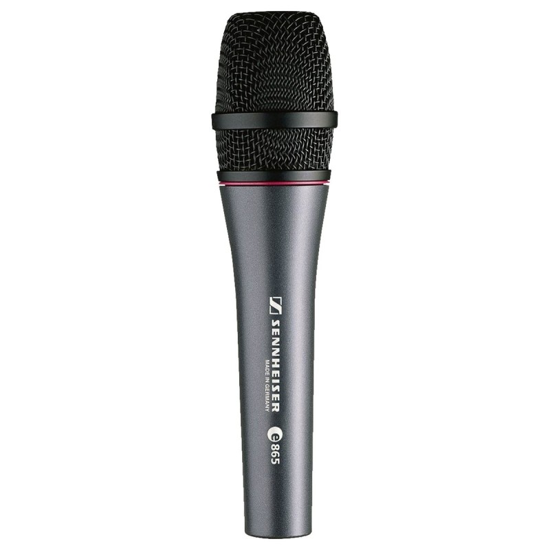 SENNHEISER E865 MICROFONO A CONDENSATORE SUPERCARDIOIDE PER VOCE