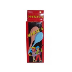 EXTREME MA1BL COPPIA MARACAS PLASTICA BLUE CON SCATOLA COLORATA