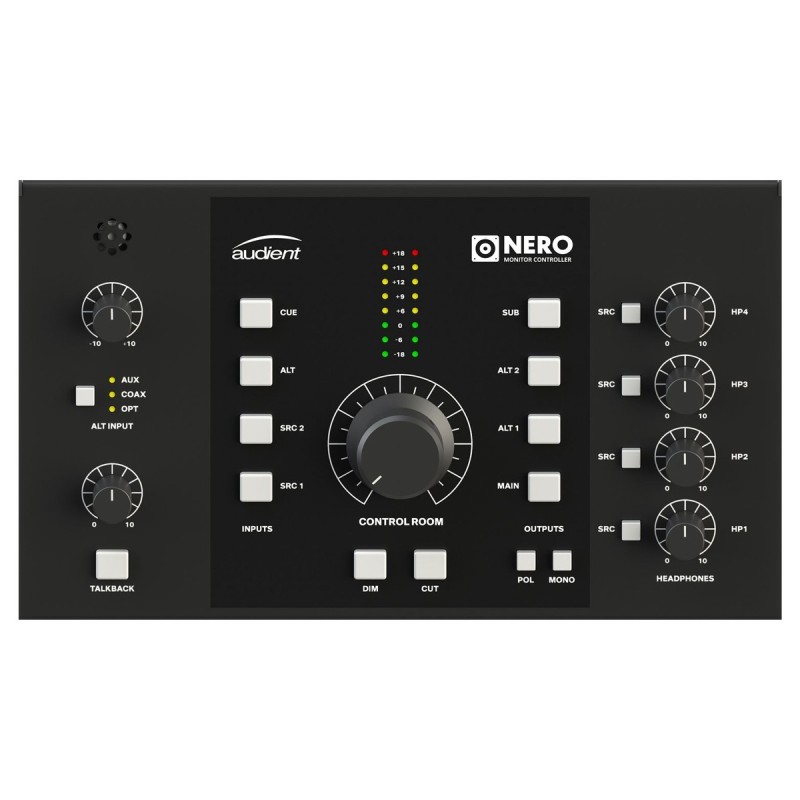 AUDIENT NERO CONTROLLER DESKTOP PER MONITOR DA STUDIO