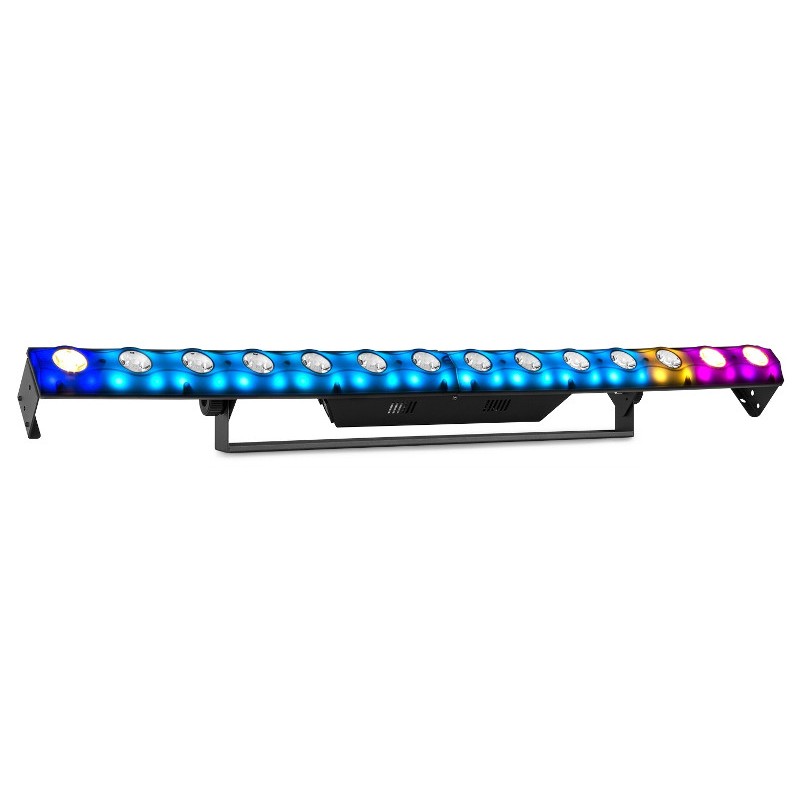 ATOMIC4DJ PIXBAR 14 EVO BARRA A LED 56 LED WASH RGB + 14 BEAM LED BIANCHI