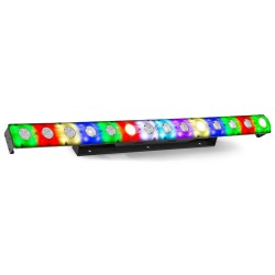 ATOMIC4DJ PIXBAR 14 EVO BARRA A LED 56 LED WASH RGB + 14 BEAM LED BIANCHI