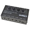 COBRA ACA-003 MIXER ULTRA COMPATTO DI LINEA 4 CANALI CONNETTORI JACK 6,35 MM