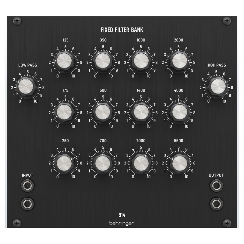 BEHRINGER 914 FIXED FILTER BANK MODULO ANALOGICO FIXED FILTER BANK PER EURORACK