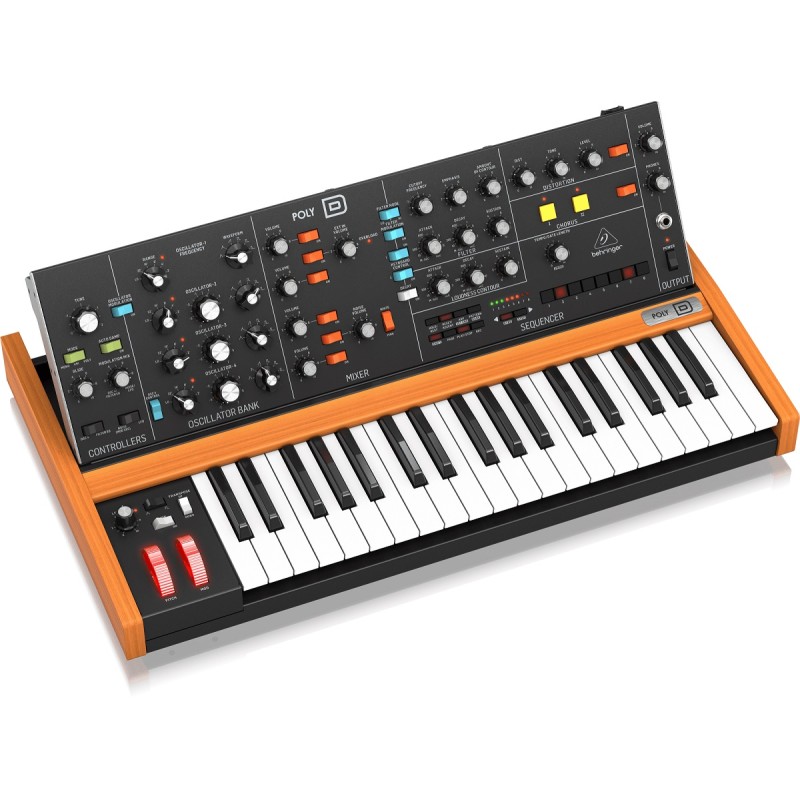BEHRINGER POLY D SINTETIZZATORE ANALOGICO POLIFONICO 37 TASTI A 4 VOCI