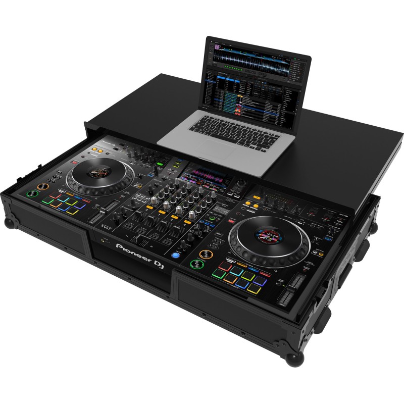 ZOMO XDJ-XZ PLUS NSE CASE PER XDJ-XZ FLIGHTCASE PER PIONEER XDJ XZ + LAPTOP PER PC COLORE NERO