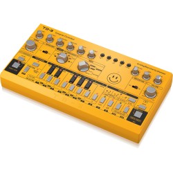 BEHRINGER TD-3 AM GIALLO SINTETIZZATORE ANALOGICO DI BASSI CON STEP SEQUENCER ARPEGGIATORE E FILTRO RISONANTE