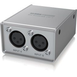 KLARK TEKNIK MIC BOOSTER CM2 PREAMPLIFICATORE 2 CANALI CON GUADAGNO +25dB PER MICROFONI