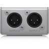 KLARK TEKNIK MIC BOOSTER CM2 PREAMPLIFICATORE 2 CANALI CON GUADAGNO +25dB PER MICROFONI