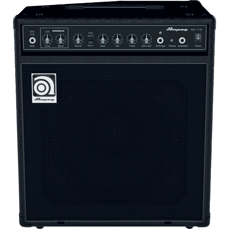 AMPEG BA112 V2 AMPLIFICATORE COMBO PER BASSO 75W 1 CUSTOM 12" BA112V2 BA112-V2