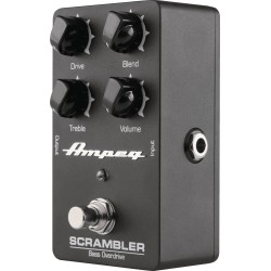 AMPEG SCRAMBLER OVERDRIVE EFFETTO A PEDALE PER BASSO BLEND DRIVE TREBLE VOLUME