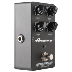 AMPEG SCRAMBLER OVERDRIVE EFFETTO A PEDALE PER BASSO BLEND DRIVE TREBLE VOLUME