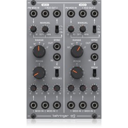 BEHRINGER 112 DUAL VCO MODULO EURORACK SYSTEM 100 DUE OSCILLATORI 18 CONTROLLI