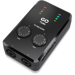 TC HELICON GO TWIN INTERFACCIA AUDIO MIDI DISPOSITIVI MOBILI 2 CANALI ALTA DEFINIZIONE