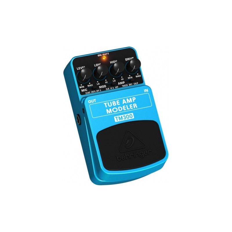 BEHRINGER TM300 TUBE AMP MODELER PEDALE EFFETTO SIMULATORE AMPLIFICATORI VALVOLARI
