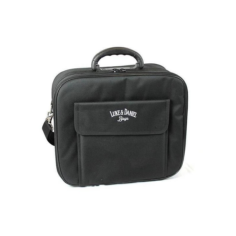 LUKE & DANIEL P6A BAG BORSA SEMIRIGIDA PER DOPPIO PEDALE IMBOTTITA CON TASCA E TRACOLLA