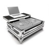 MAGMA DJ CONTROLLER WORKSTATION PRIME 2 FLIGHT CASE PER DENON PRIME 2 CON PIATTAFORMA PER LAPTOP