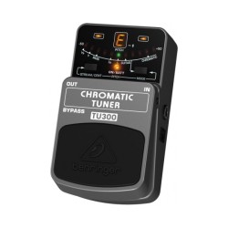 BEHRINGER CHROMATIC TUNER TU300 ACCORDATORE A PEDALE PER CHITARRA E BASSO