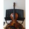 VIOLINO ELETTRICO 4/4 MADE IN EUROPE TOP ABETE MASSELLO ELETTRIFICATO PIOLI TASTIERA MENTONIERA ACERO + CASE + ARCHETTO USATO