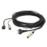 PROEL PH080LU10 CAVO PHONO RETE ALIMENTAZIONE E SEGNALE SCHERMATO LUNGHEZZA 10 METRI