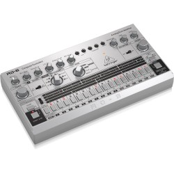 BEHRINGER RD-6 SR RHYTHM DESIGNER SILVER DRUM MACHINE ARGENTATA
