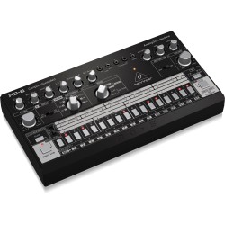 BEHRINGER RD-6 BK RHYTHM DESIGNER BLACK DRUM MACHINE NERA