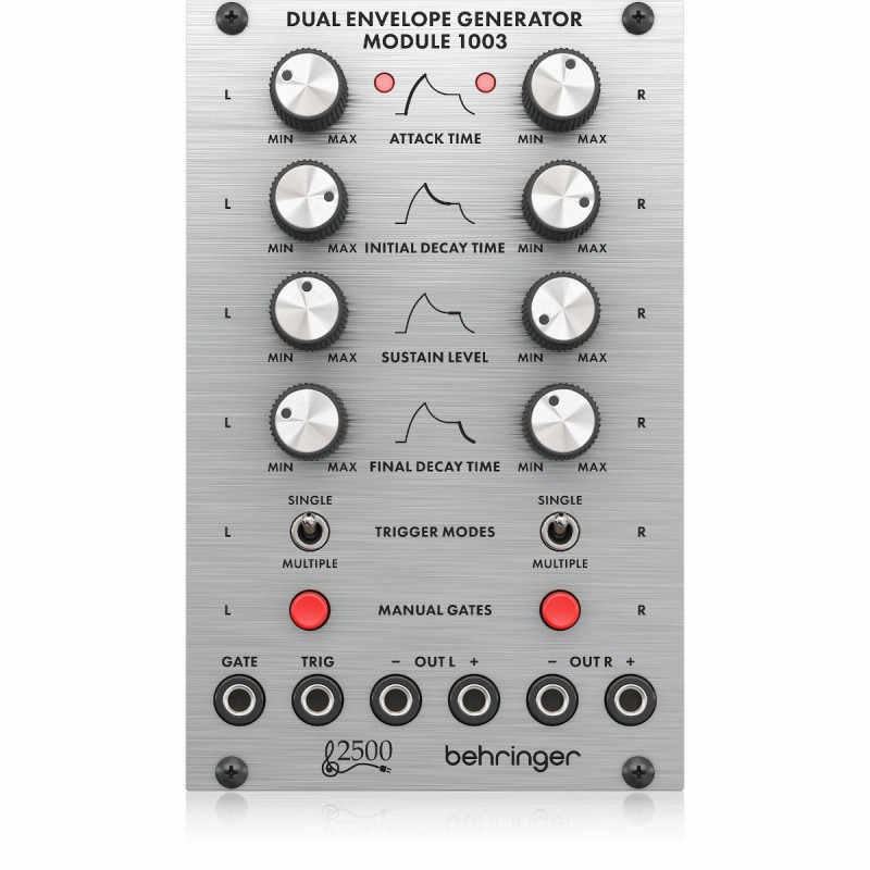 BEHRINGER 1003 DUAL ENVELOPE GENERATOR MODULE MODULO EURORACK 2500 SERIES