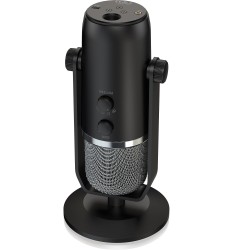 BEHRINGER BIGFOOT MICROFONO DA STUDIO USB CON 4 PATTERN CONTROLLO CUFFIA VOLUME MUTE