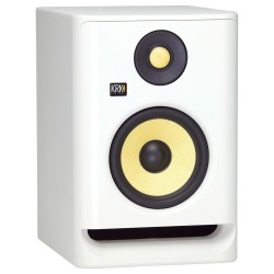 KRK RP5-G4W ROKIT MONITOR DA STUDIO 55 WATT BIAMPLIFICATO WOOFER 5" BIANCO + DSP ROOM TUNING TRAMITE APP