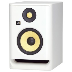 KRK RP5-G4W ROKIT MONITOR DA STUDIO 55 WATT BIAMPLIFICATO WOOFER 5" BIANCO + DSP ROOM TUNING TRAMITE APP