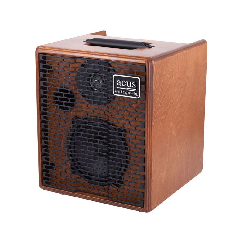 ACUS SOUND ONE FORSTRINGS 5 AMPLIFICATORE PER CHITARRA ACUSTICA BIAMPLIFICATO 5" + TWEETER 50 WATT 1 INPUT LINE + MICROFONO EX-D