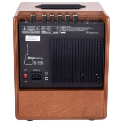 ACUS SOUND ONE FORSTRINGS 5 AMPLIFICATORE PER CHITARRA ACUSTICA BIAMPLIFICATO 5" + TWEETER 50 WATT 1 INPUT LINE + MICROFONO EX-D