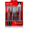 MIDLAND XT10 COPPIA WALKIE TALKIE PORTATA 4 KM 16 CANALI 38 TONI VOX CALL SCAN