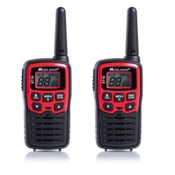 MIDLAND XT10 COPPIA WALKIE TALKIE PORTATA 4 KM 16 CANALI 38 TONI VOX CALL SCAN