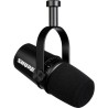 SHURE MV7-K BLACK MICROFONO DINAMICO PODCAST XLR MICRO-USB USCITA CUFFIA COLORE NERO
