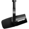 SHURE MV7-K BLACK MICROFONO DINAMICO PODCAST XLR MICRO-USB USCITA CUFFIA COLORE NERO
